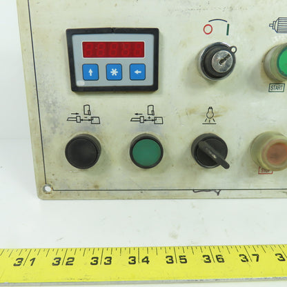US Industrial Model 1025 Shear Control Panel 12-1/8" x 7-1/4"
