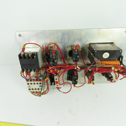US Industrial Model 1025 Shear Control Panel 12-1/8" x 7-1/4"