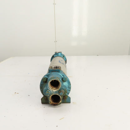 ITT Stainless Shell & Tube Heat Exchanger 1" NPT Ports CF8M