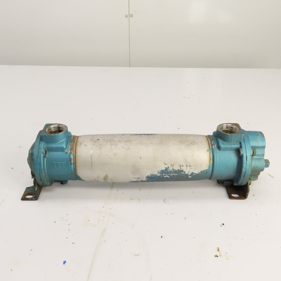 ITT Stainless Shell & Tube Heat Exchanger 1" NPT Ports CF8M