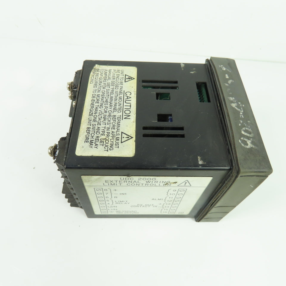 Honeywell DC200H-2-000-1F0000-0 UDC2000 Mini-Pro Digital Controller 120VAC