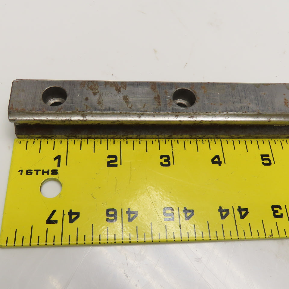 23mm Nominal Width x 22mm Height Linear Profile Rail 25" OAL