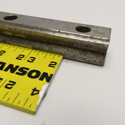 23mm Nominal Width x 22mm Height Linear Profile Rail 25" OAL