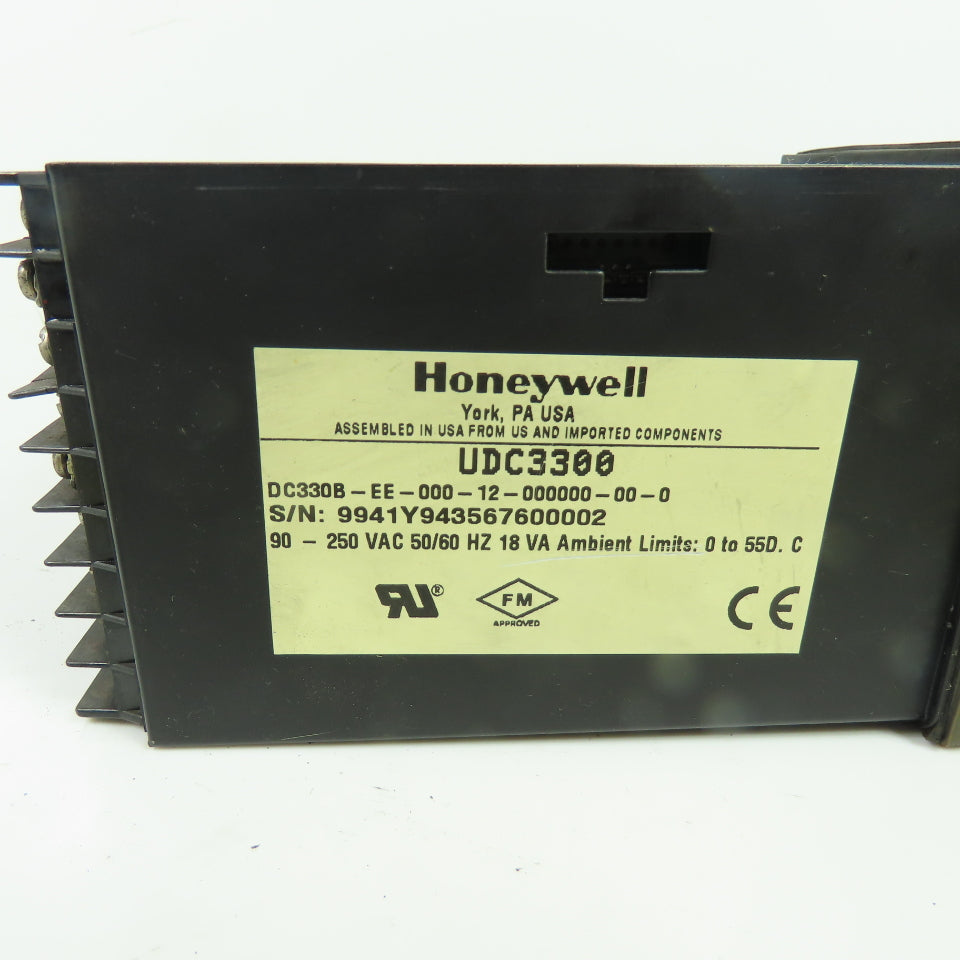 Honeywell DC330B-EE-000-12-000000-00-0 UDC3300 Digital Temperature Controller
