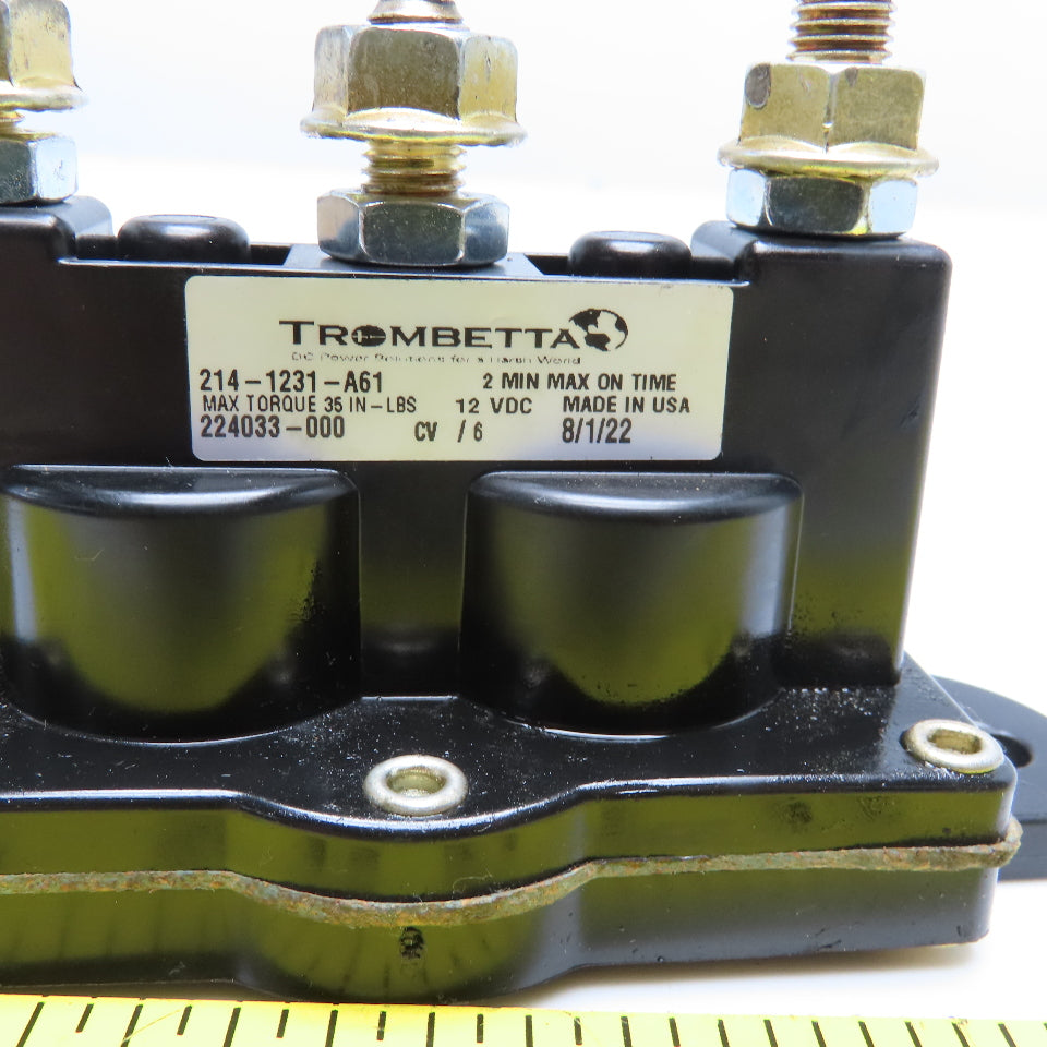 Trombetta 214-1231-A61 12VDC Reversing Polarity Contactor USA