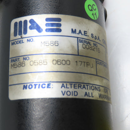 MAE M586 0585 0600 17TPJ DC Servo Tacho Motor