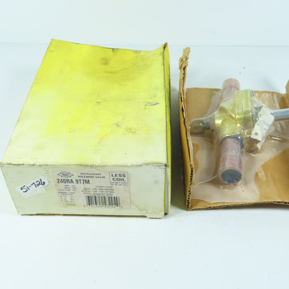ALCO Controls 240RA 9T7M Refrigerant Solenoid Valve 7/8" ODF