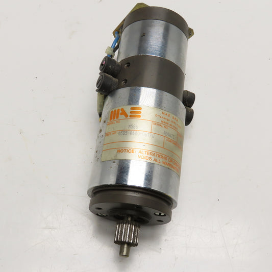MAE 0585-0600-06TPU M586 DC Servo Tacho Motor