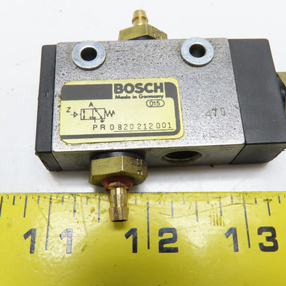 Bosch 0 820 212 001 3/2 Position Pneumatic Air Piloted Valve G1/8