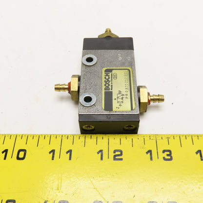Bosch 0 820 212 001 3/2 Position Pneumatic Air Piloted Valve G1/8