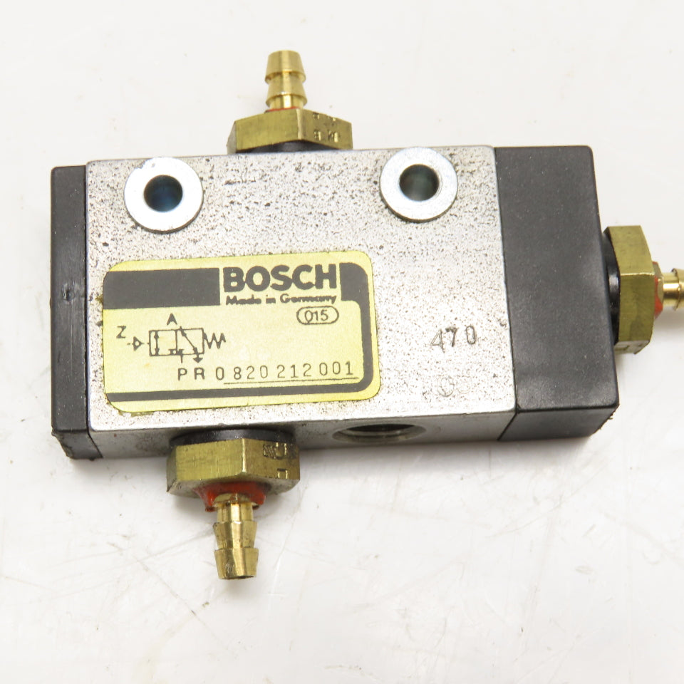 Bosch 0 820 212 001 3/2 Position Pneumatic Air Piloted Valve G1/8