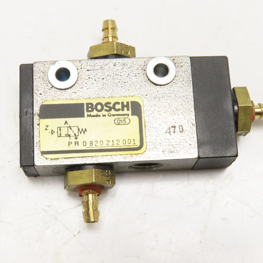Bosch 0 820 212 001 3/2 Position Pneumatic Air Piloted Valve G1/8