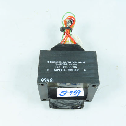 Dimension Magnetics M2604-60642 DX-8386 Transformer