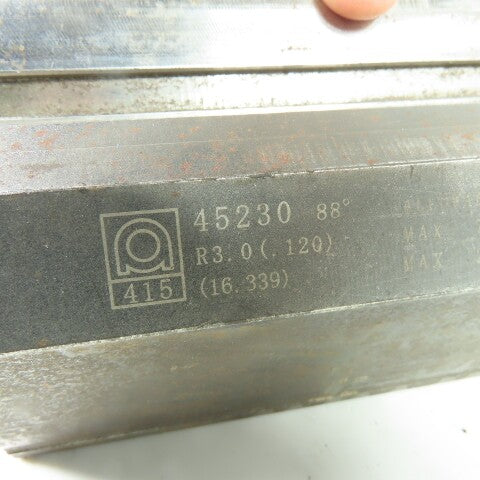 Amada 45230 415mm 88° One Touch V-Forming Press Brake Die Punch R3.0 .120" Rad