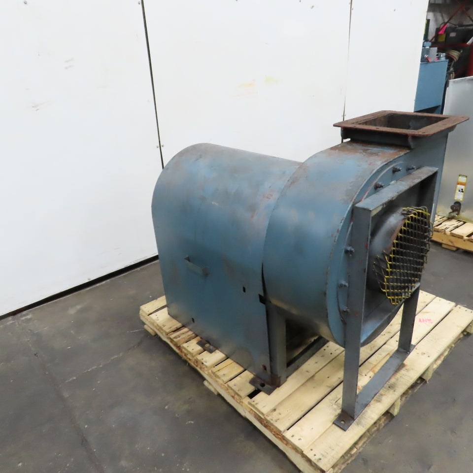 Dayton 3C107A 15HP Belt Driven Centrifugal Blower 19-1/8" 230/460V 3Ph Tested