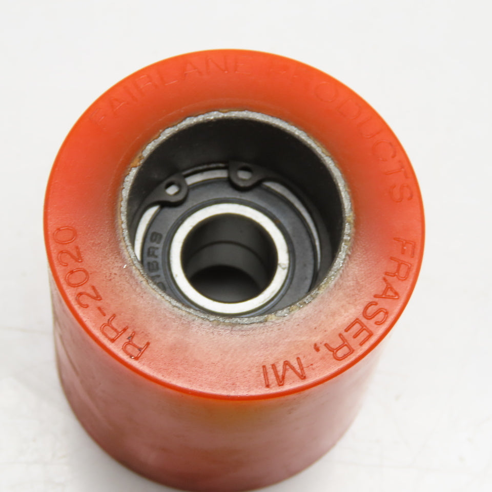 Fairlane Products RR-2020 2" OD x 1-15/16" Wide Solid Neoprene Roller 1/2" Bore