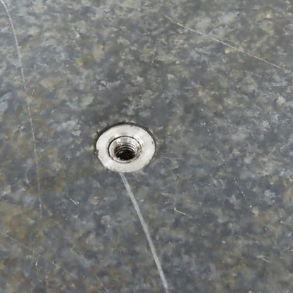 50" x 36" x 5" Thick Black Granite Surface Inspection Plate W/ Levelers & Holes