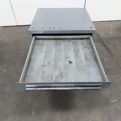 Stanley Vidmar 5 Drawer Small Parts Tools Storage Shop Cabinet 30" x 28" x 33"