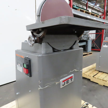Jet J-4400A 12" Industrial Disc Finishing Machine 1.5HP 115/230V 1PH 1960RPM
