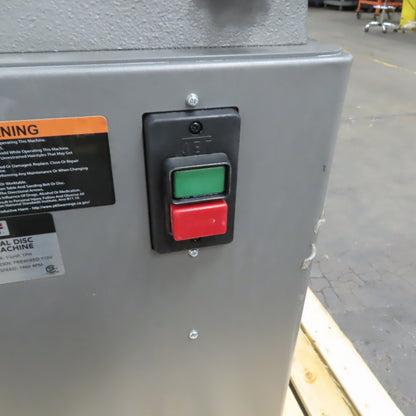 Jet J-4400A 12" Industrial Disc Finishing Machine 1.5HP 115/230V 1PH 1960RPM