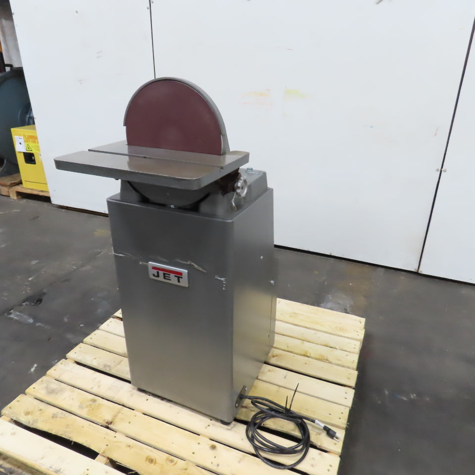 Jet J-4400A 12" Industrial Disc Finishing Machine 1.5HP 115/230V 1PH 1960RPM