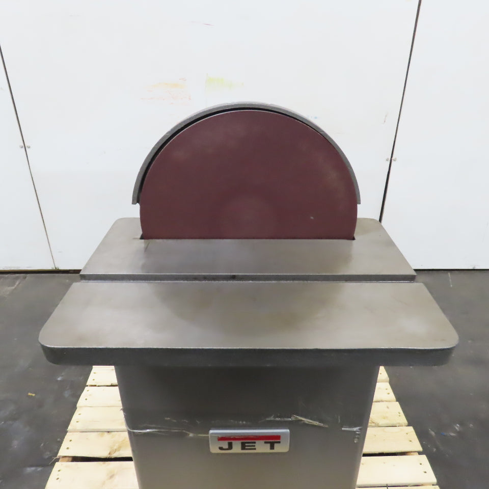 Jet J-4400A 12" Industrial Disc Finishing Machine 1.5HP 115/230V 1PH 1960RPM