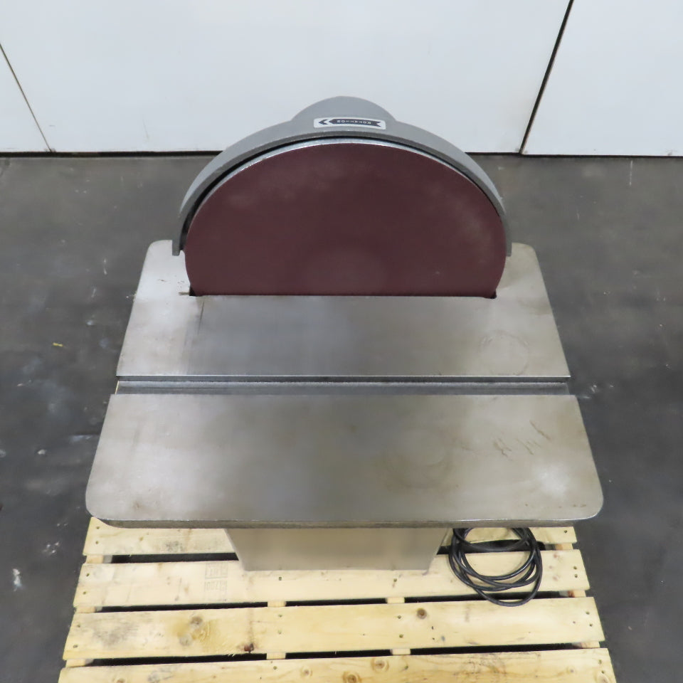 Jet J-4400A 12" Industrial Disc Finishing Machine 1.5HP 115/230V 1PH 1960RPM