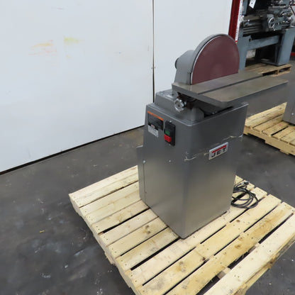Jet J-4400A 12" Industrial Disc Finishing Machine 1.5HP 115/230V 1PH 1960RPM