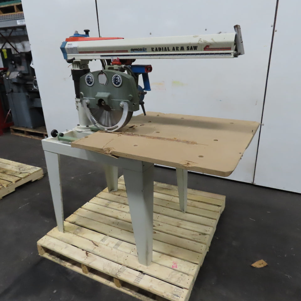Omga RN 700 FM "US" 14" Radial Arm Saw 36-5/8" Rip 3.7kW 230/460V 3PH Tested
