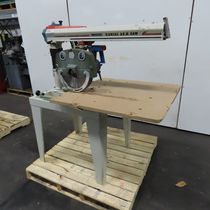 Omga RN 700 FM "US" 14" Radial Arm Saw 36-5/8" Rip 3.7kW 230/460V 3PH Tested