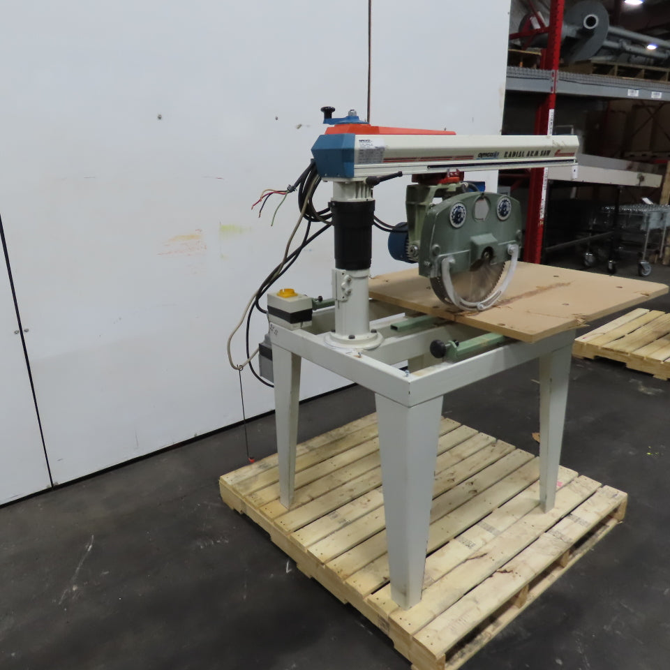 Omga RN 700 FM "US" 14" Radial Arm Saw 36-5/8" Rip 3.7kW 230/460V 3PH Tested