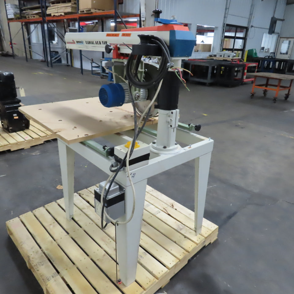 Omga RN 700 FM "US" 14" Radial Arm Saw 36-5/8" Rip 3.7kW 230/460V 3PH Tested