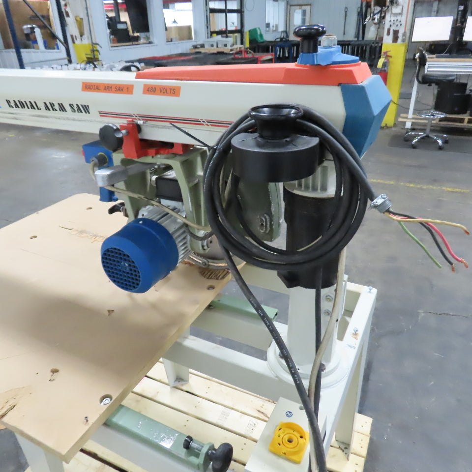 Omga RN 700 FM "US" 14" Radial Arm Saw 36-5/8" Rip 3.7kW 230/460V 3PH Tested