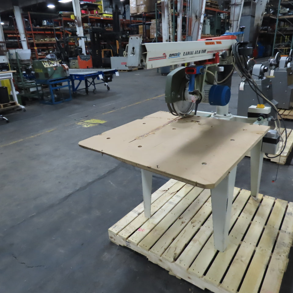 Omga RN 700 FM "US" 14" Radial Arm Saw 36-5/8" Rip 3.7kW 230/460V 3PH Tested