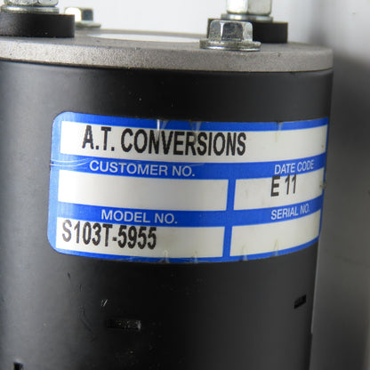 AT Conversions S103T-5955 12VDC Hydraulic Pump Tank Power Unit