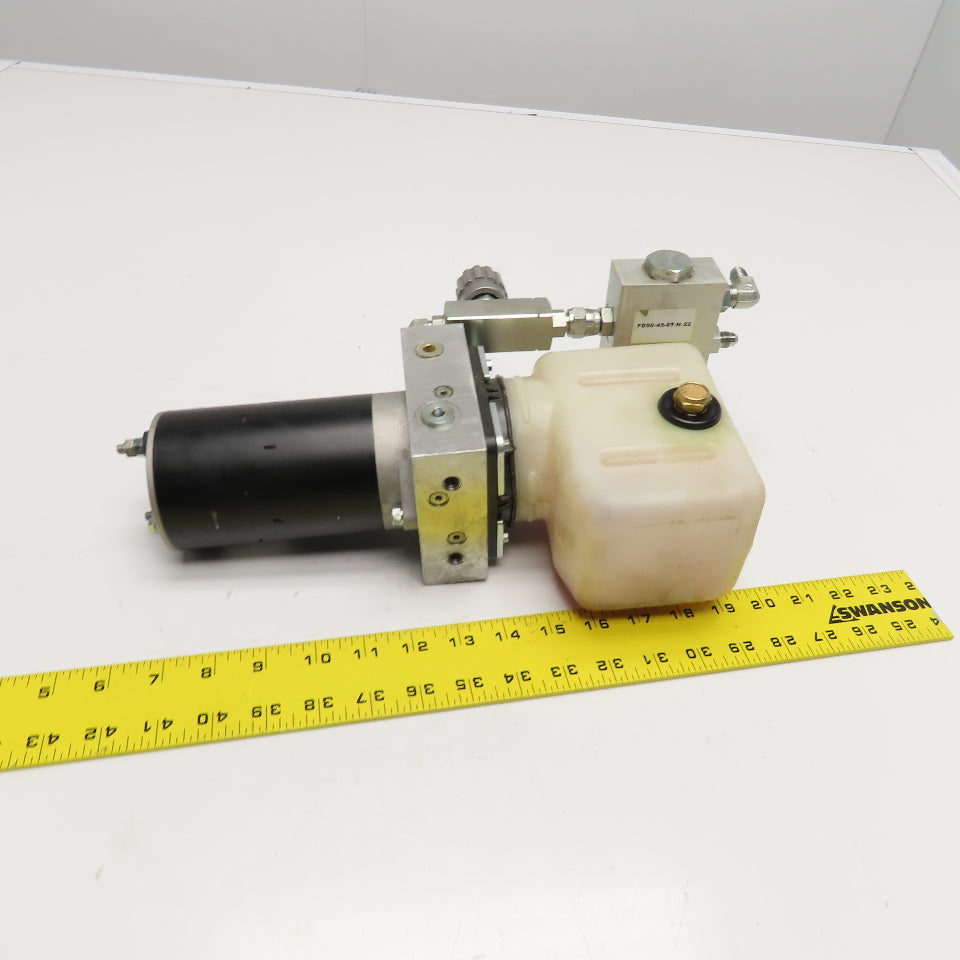 AT Conversions S103T-5955 12VDC Hydraulic Pump Tank Power Unit