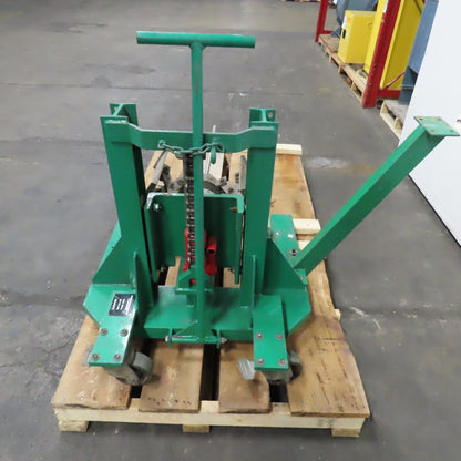 Nuconsteel 390-0107TX Manual Lift Portable Steel Coil Winder Unwinder Decoiler