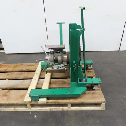 Nuconsteel 390-0107TX Manual Lift Portable Steel Coil Winder Unwinder Decoiler