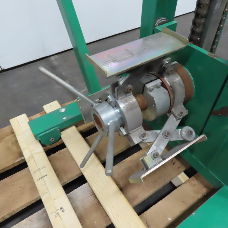 Nuconsteel 390-0107TX Manual Lift Portable Steel Coil Winder Unwinder Decoiler