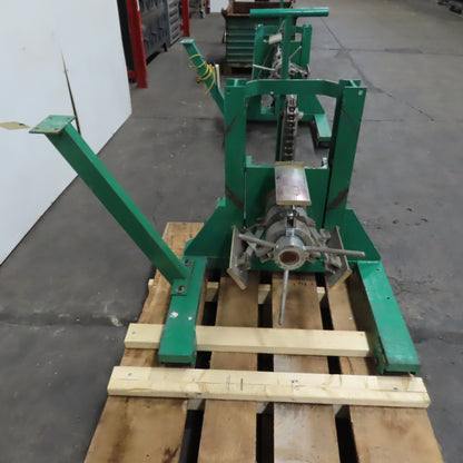 Nuconsteel 390-0107TX Manual Lift Portable Steel Coil Winder Unwinder Decoiler