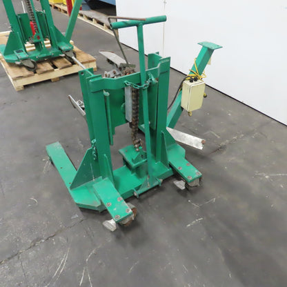 Nuconsteel Manual Lift Portable Steel Coil Winder Unwinder Decoiler (NO JACK)