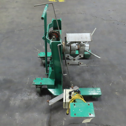 Nuconsteel Manual Lift Portable Steel Coil Winder Unwinder Decoiler (NO JACK)