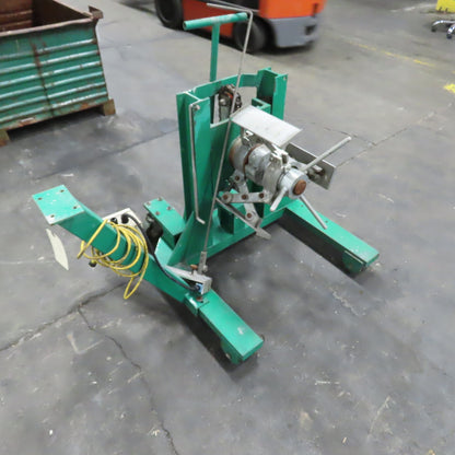 Nuconsteel Manual Lift Portable Steel Coil Winder Unwinder Decoiler (NO JACK)