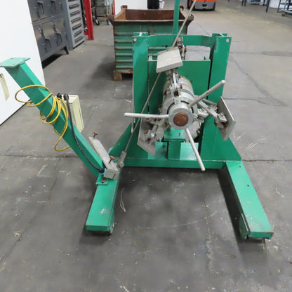 Nuconsteel Manual Lift Portable Steel Coil Winder Unwinder Decoiler (NO JACK)