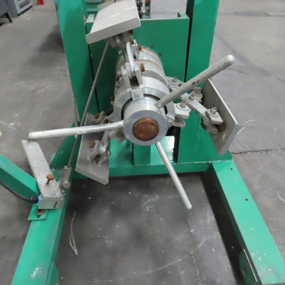 Nuconsteel Manual Lift Portable Steel Coil Winder Unwinder Decoiler (NO JACK)