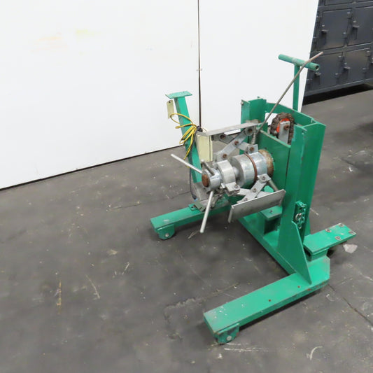 Nuconsteel Manual Lift Portable Steel Coil Winder Unwinder Decoiler (NO JACK)