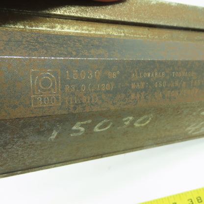 Amada 300mm 88° One Touch V-Forming Press Brake Gooseneck Die Punch R3.0