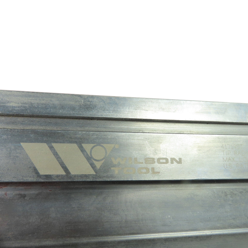 Wilson Tool 415mm Round Top Press Brake Gooseneck Die Punch .750" Tip Radius