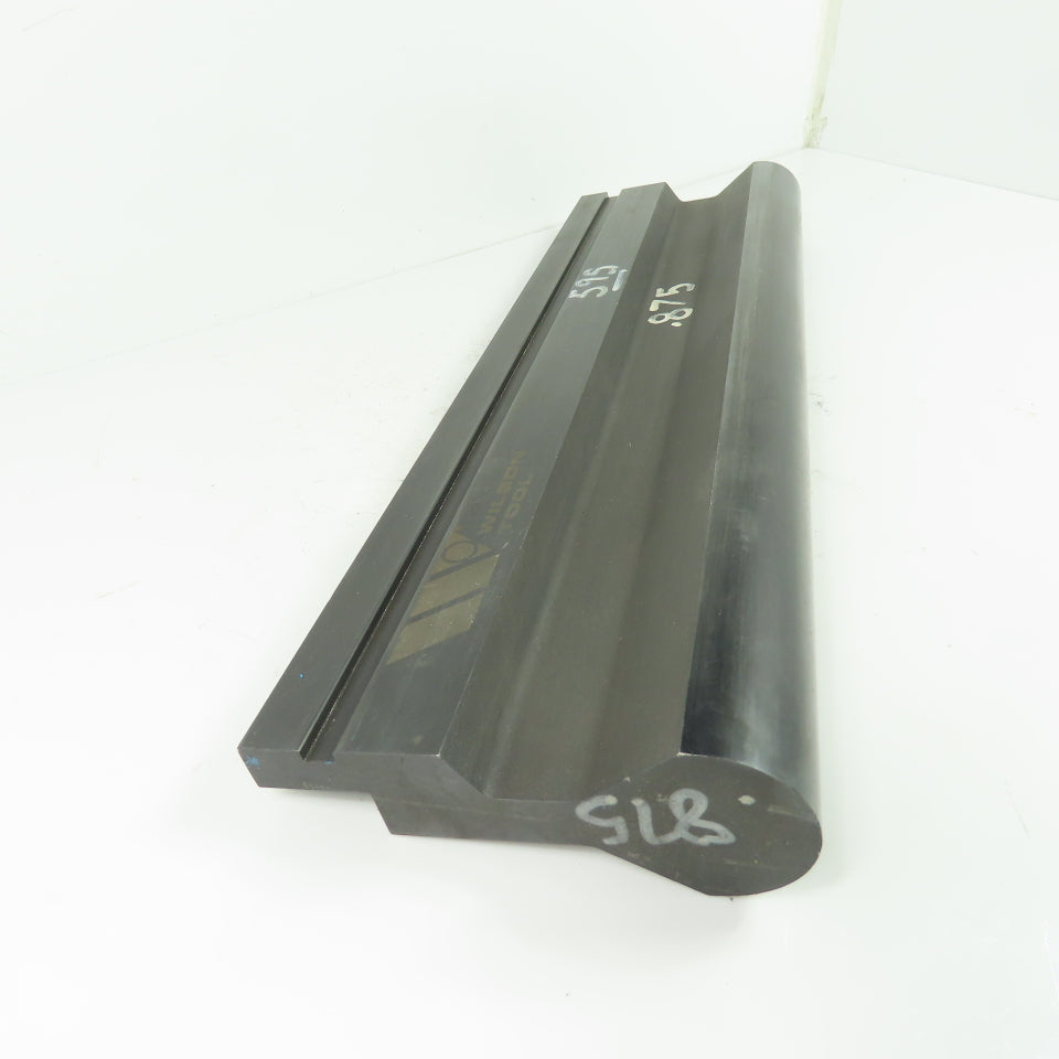 Wilson Tool 415mm Round Top Press Brake Gooseneck Die Punch .875" Tip Radius