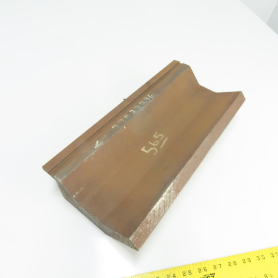 16" V-Forming Press Brake Gooseneck Die Punch .187"